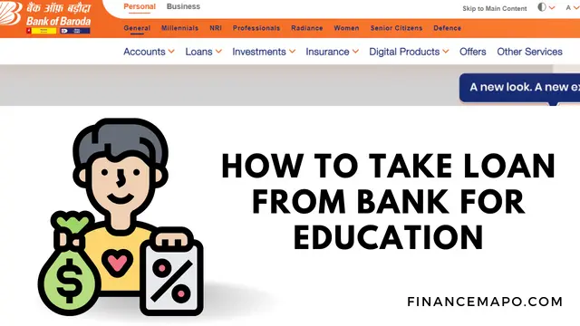 How to Take Loan from Bank for Education