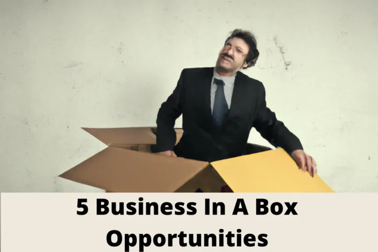 5 Business In A Box Opportunities